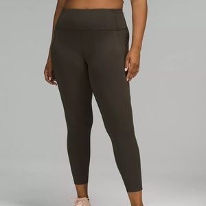 Lululemon Fast and Free High-Rise Tight 25" - Dark Olive